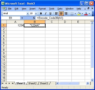How to create barcode in excel 2013